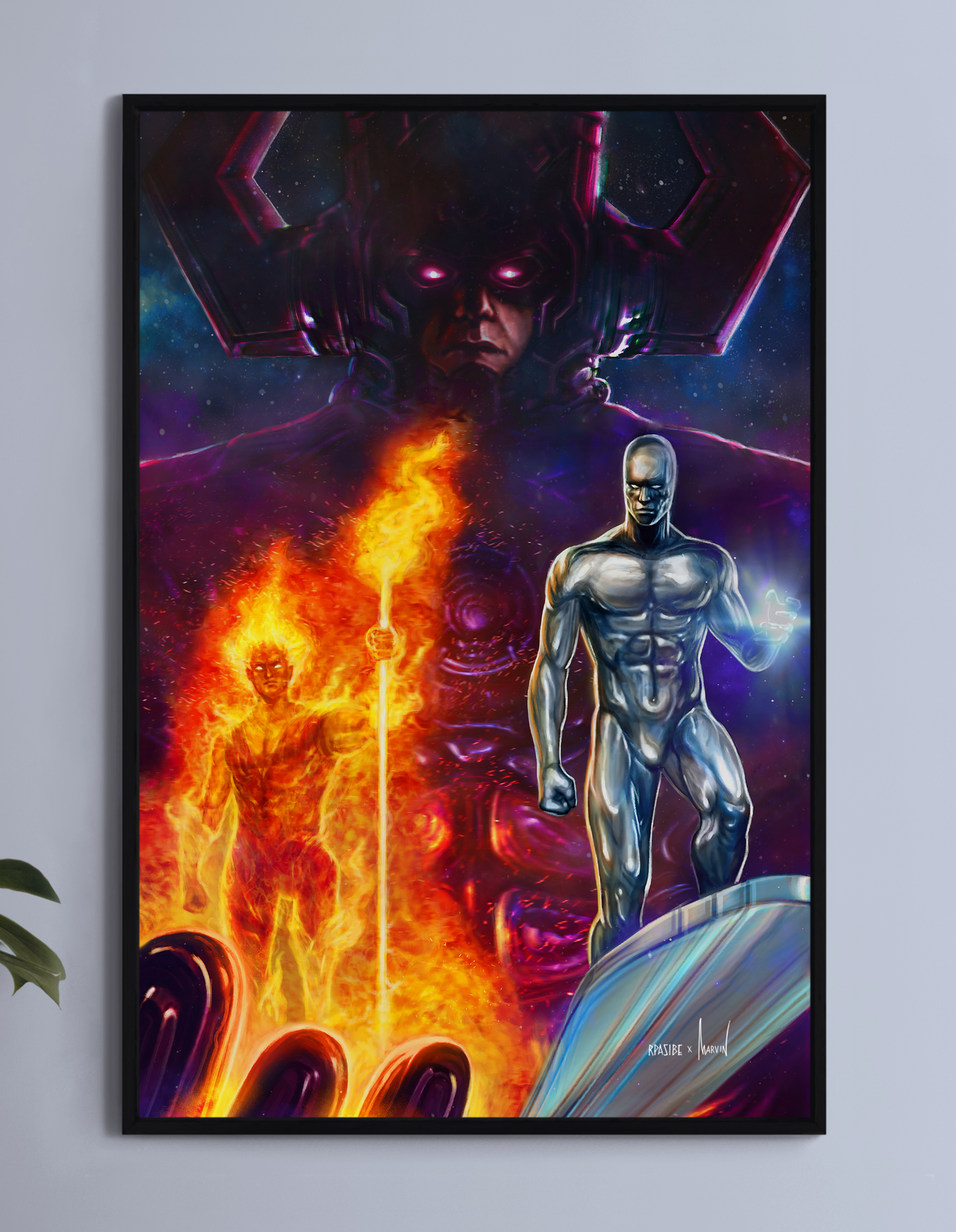 Heralds of Galactus Wall Art