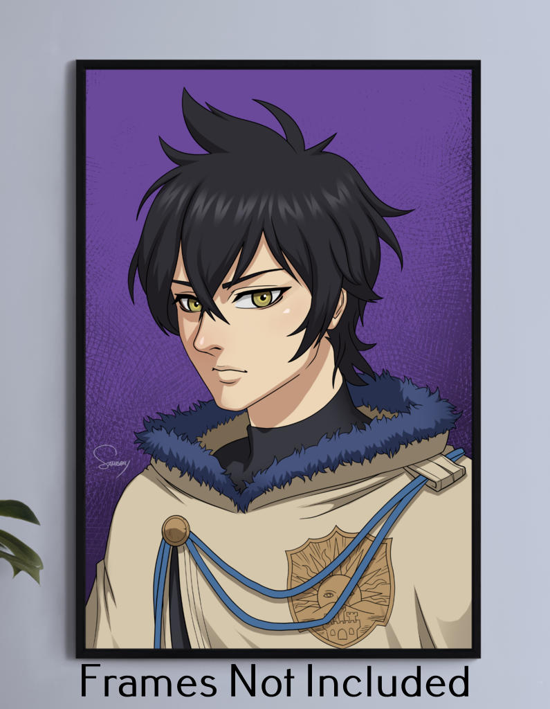 Black Clover Yuno Wall Art