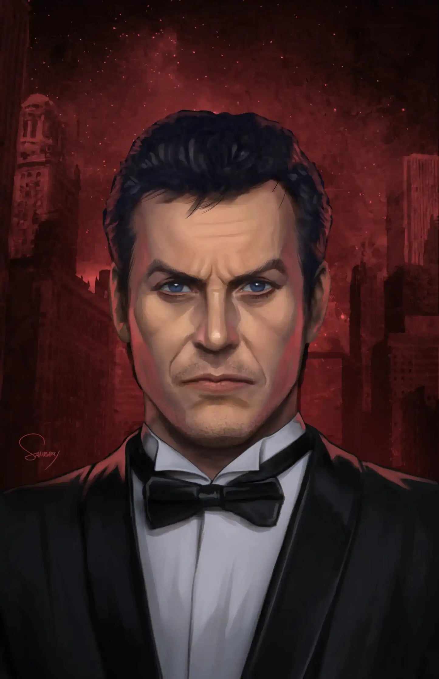 Michael Keaton as Bruce Wayne