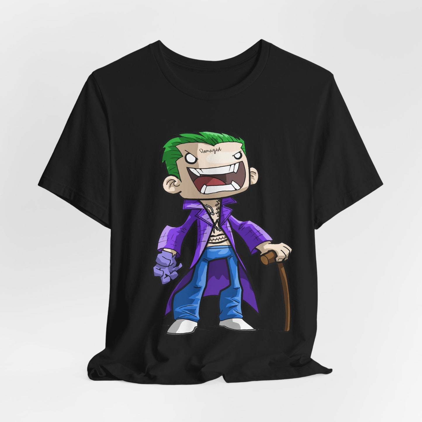 The Joker T-Shirt Cartoon Chibi Style