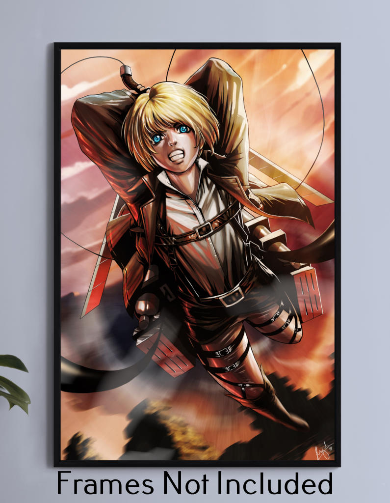 Armin Attack on Titan Wall Art
