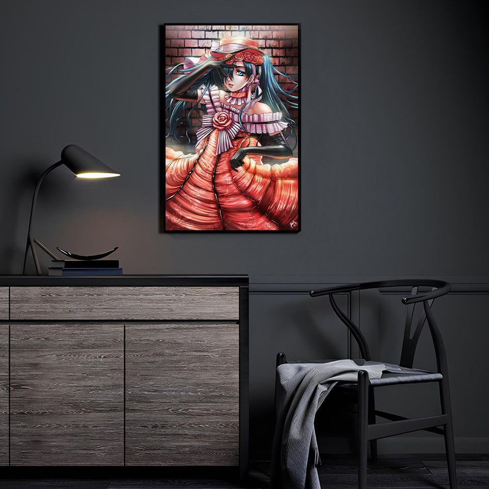 Ciel Black Buttler Wall Art
