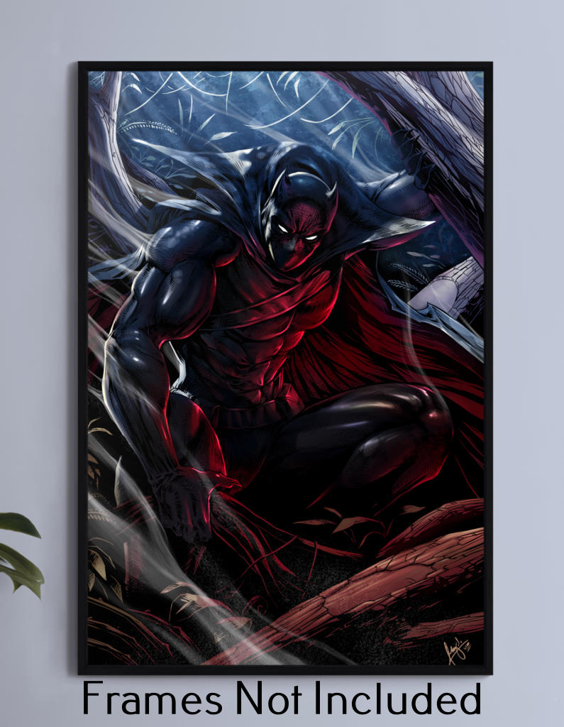 King of Wakanda Black Panther Wall Art