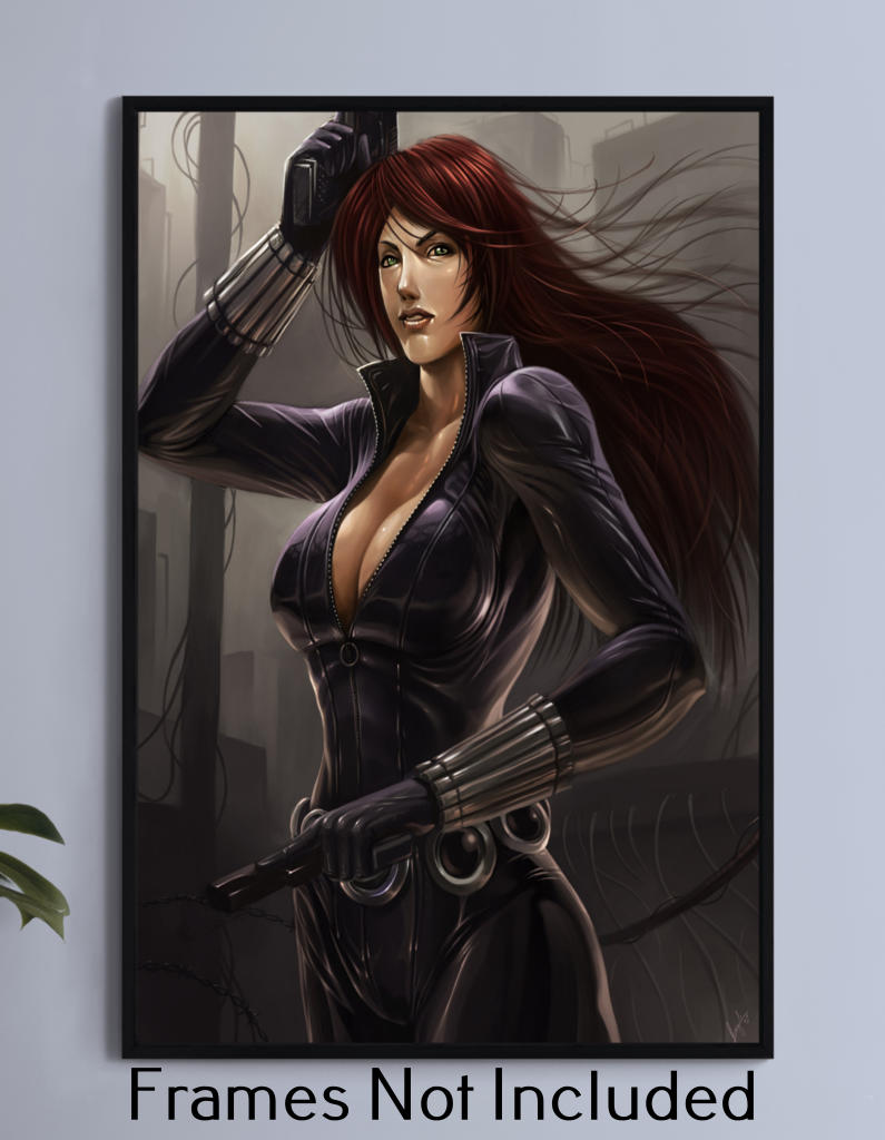 Black Widow Wall Art