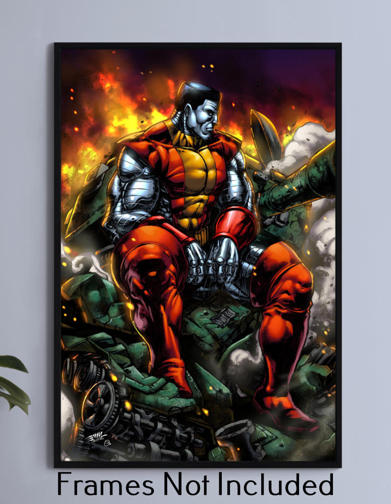 Colossus Vs Sentinel Wall Art