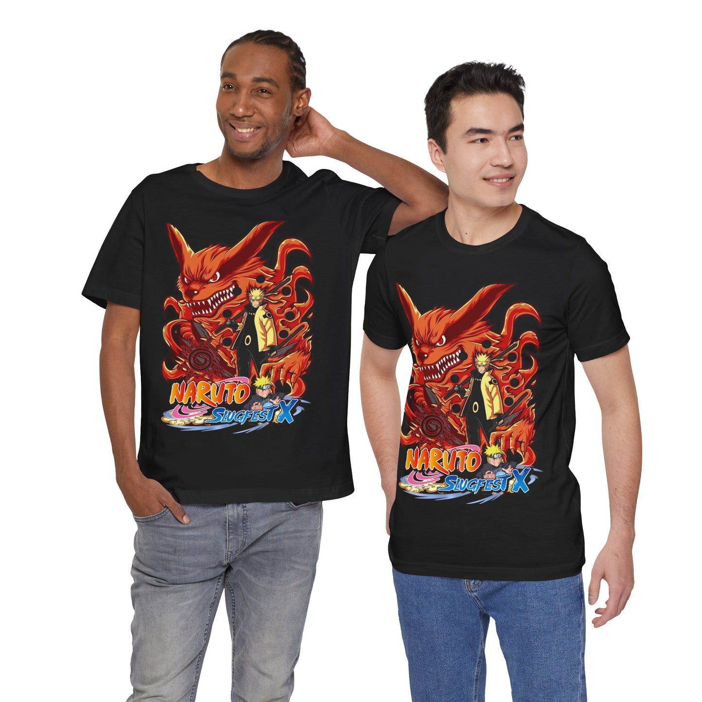 Nine Tailed Fox And Naruto T-Shirt