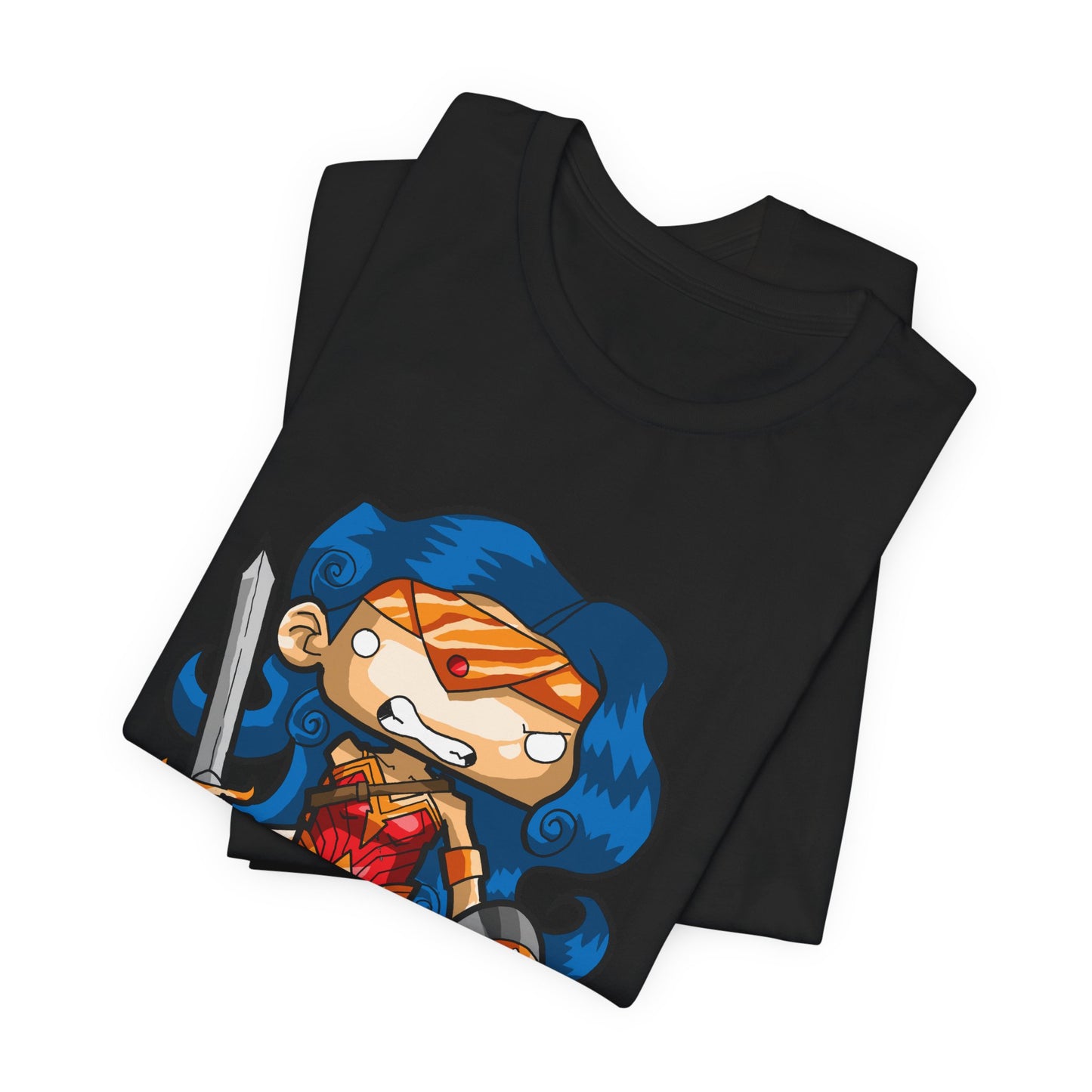 Wonder Woman Chibi Art T-Shirt