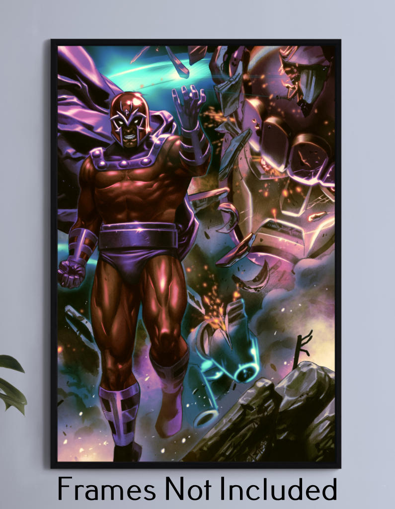Magneto Vs Sentinel - X-Men Wall Art