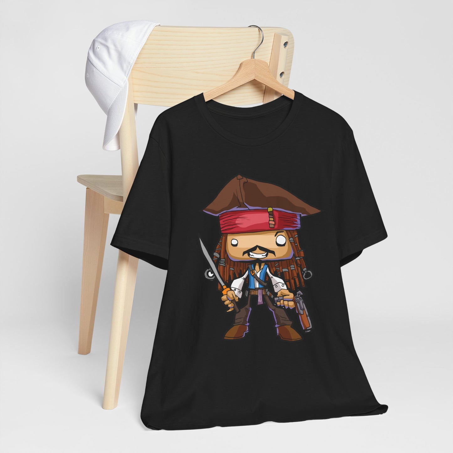 Pirates Of The Caribbean Captain Jack Sparrow Chibi T-Shirt