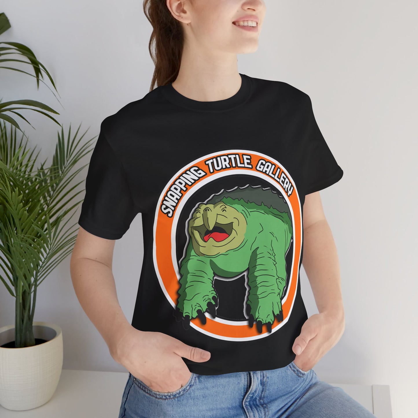 Snapping Turtle Gallery Logo T-Shirt 2