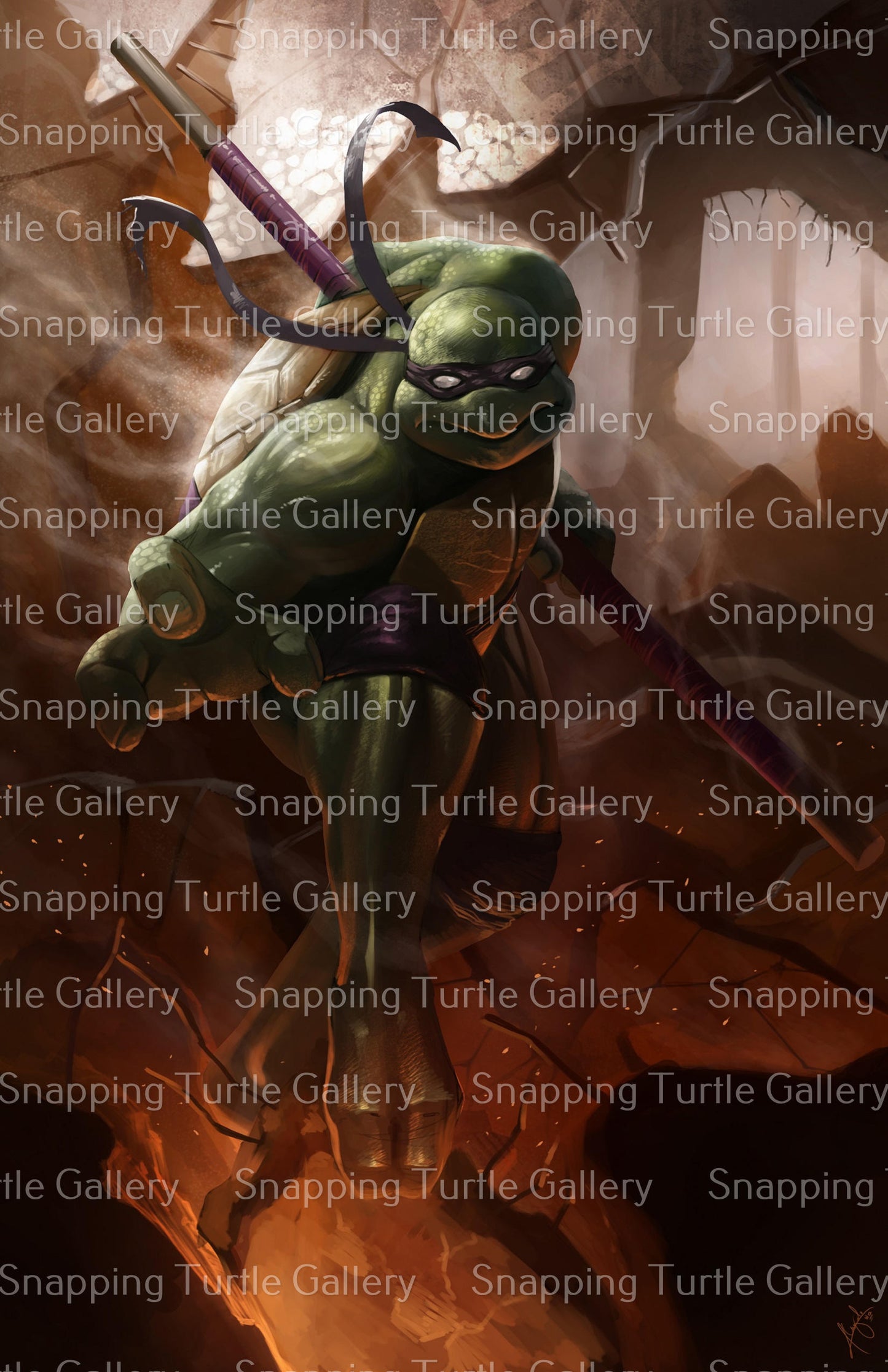 The Tech savvy, Heart of a Hero - Snapping Turtle Gallery