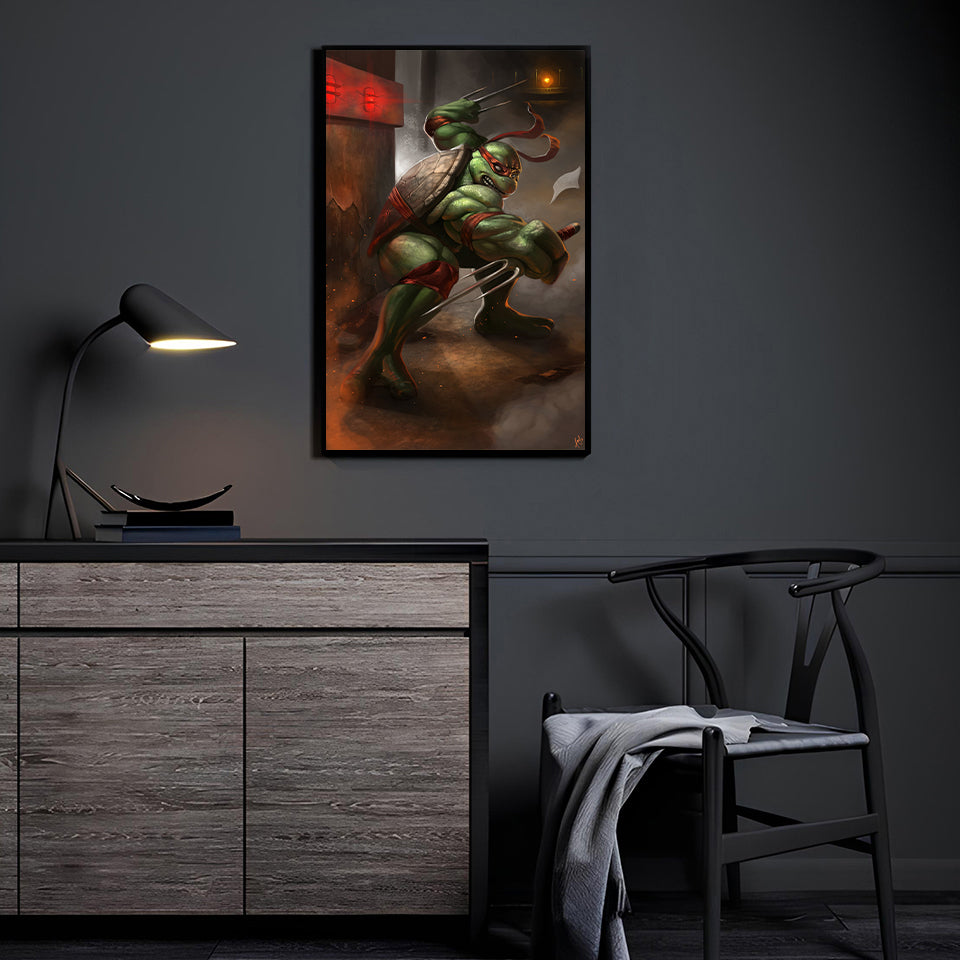 Raphiel on the Scene Wall Art