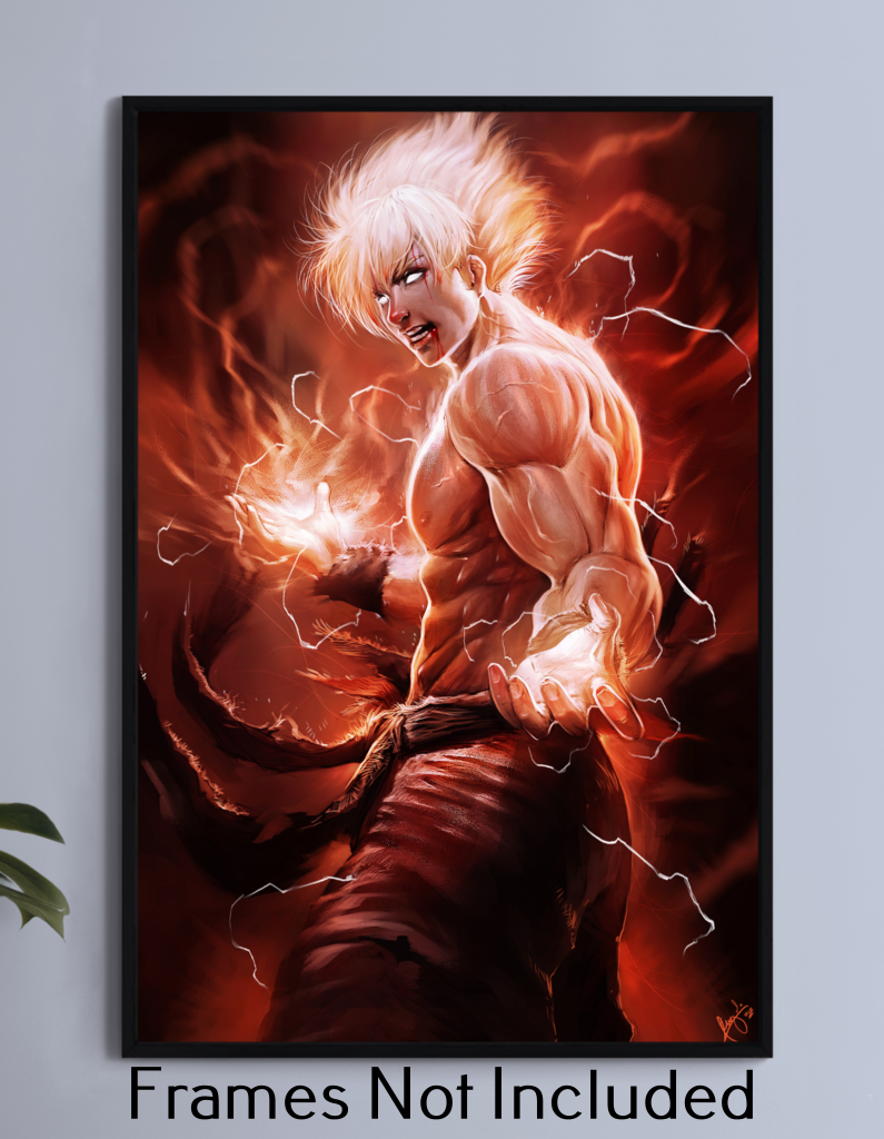 Powerhouse Goku Wall Art