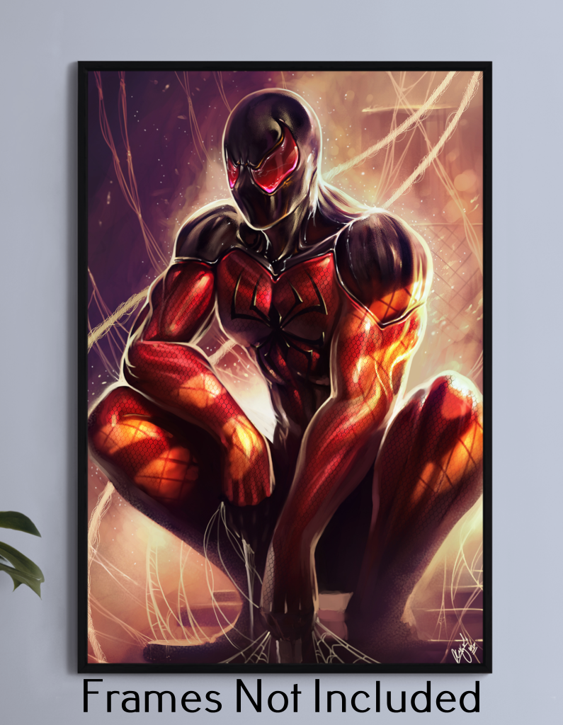 Scarlet Spider Wall Art