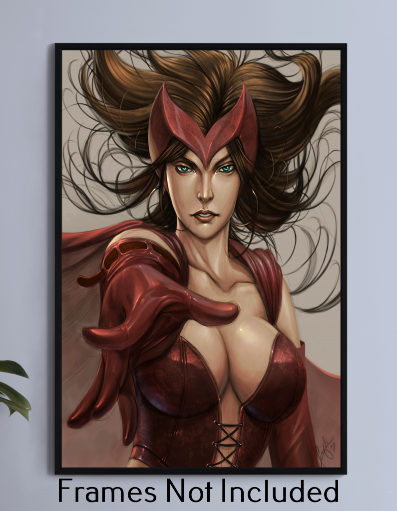 Scarlet Witch Wall Art