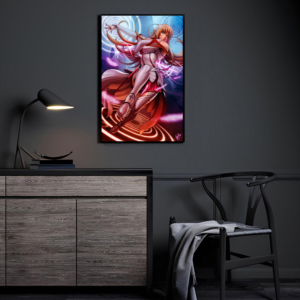 Sword Art Online Asuna Wall Art