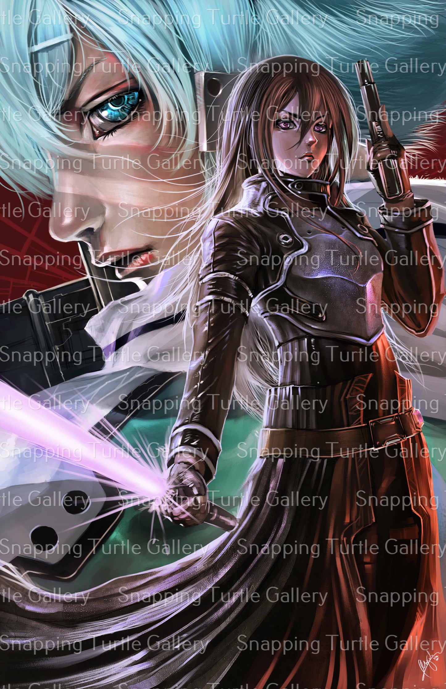 SAO KIRITO SINON ceasar Snapping Turtle Gallery