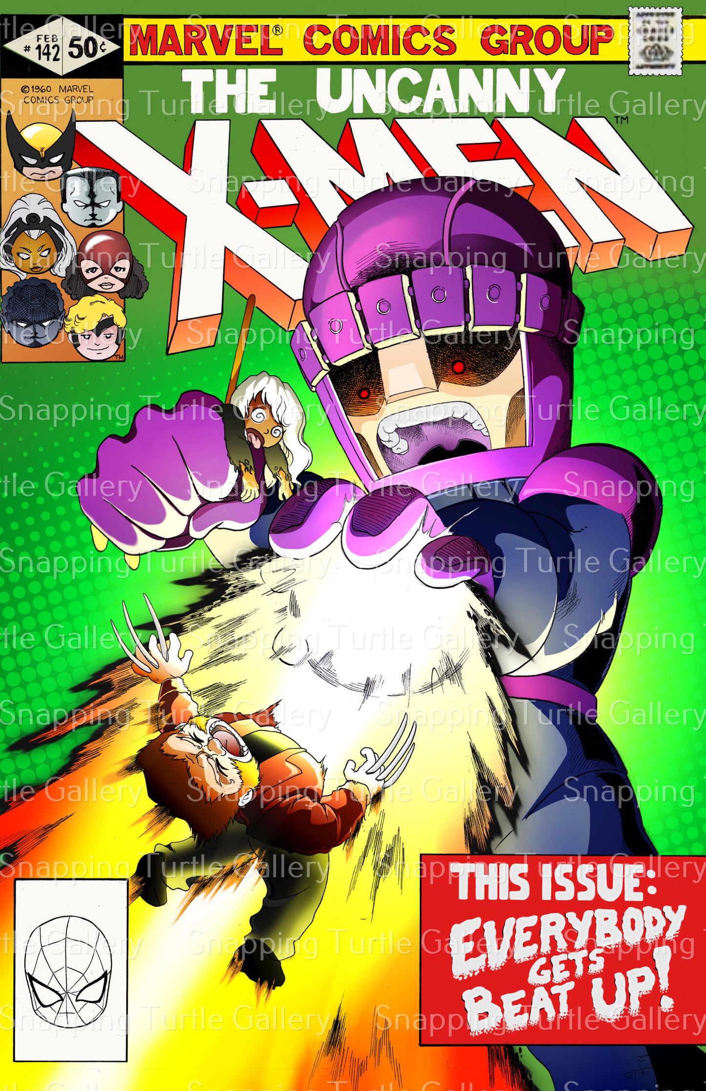 XMEN CHIBI Snapping Turtle Gallery