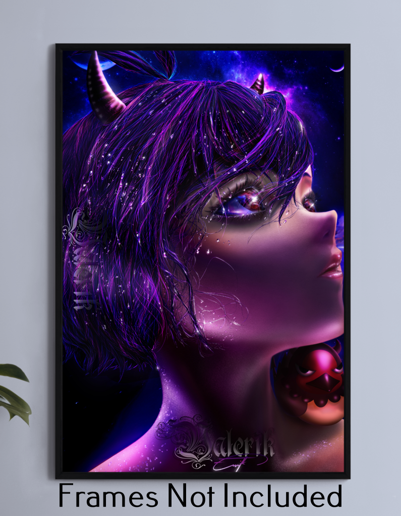 Secre Swallowtail Dark Wall Art