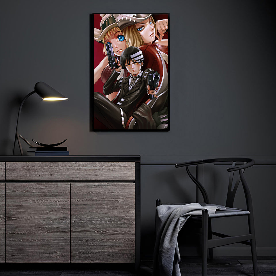 Symmetry & Pistols Wall Art