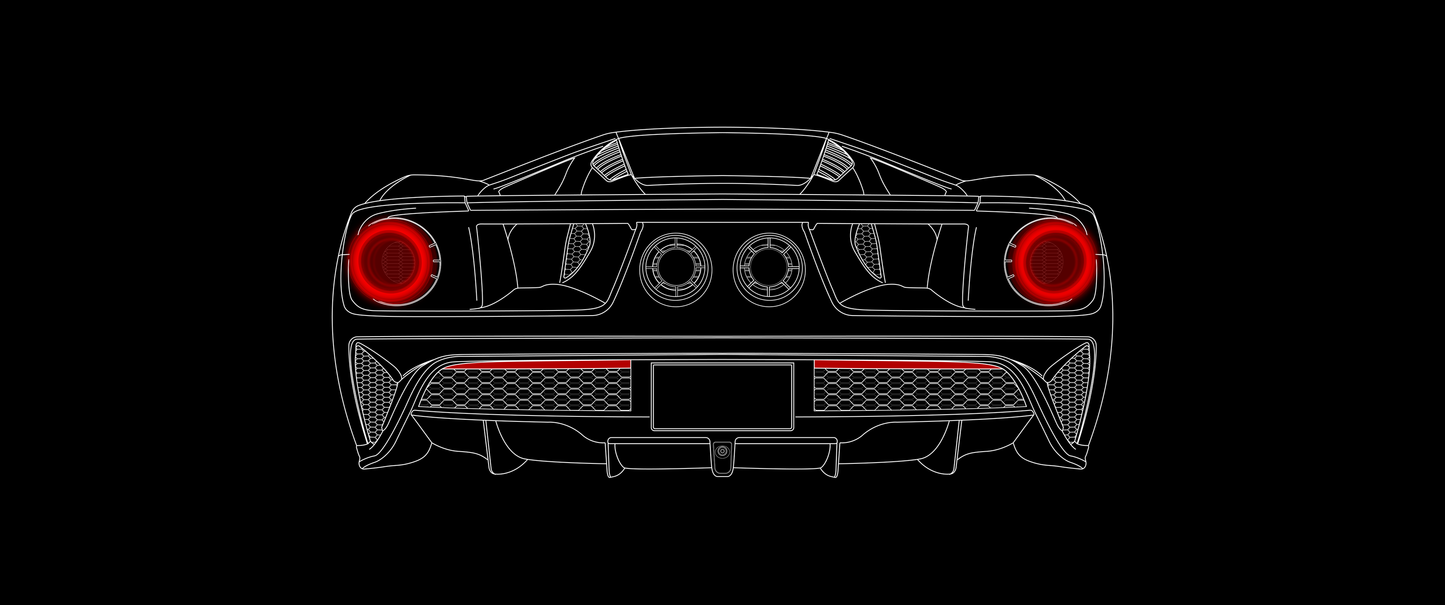 Backfire Blueprint wall art in 11x26 canvas print format – available at Snapping Turtle Gallery