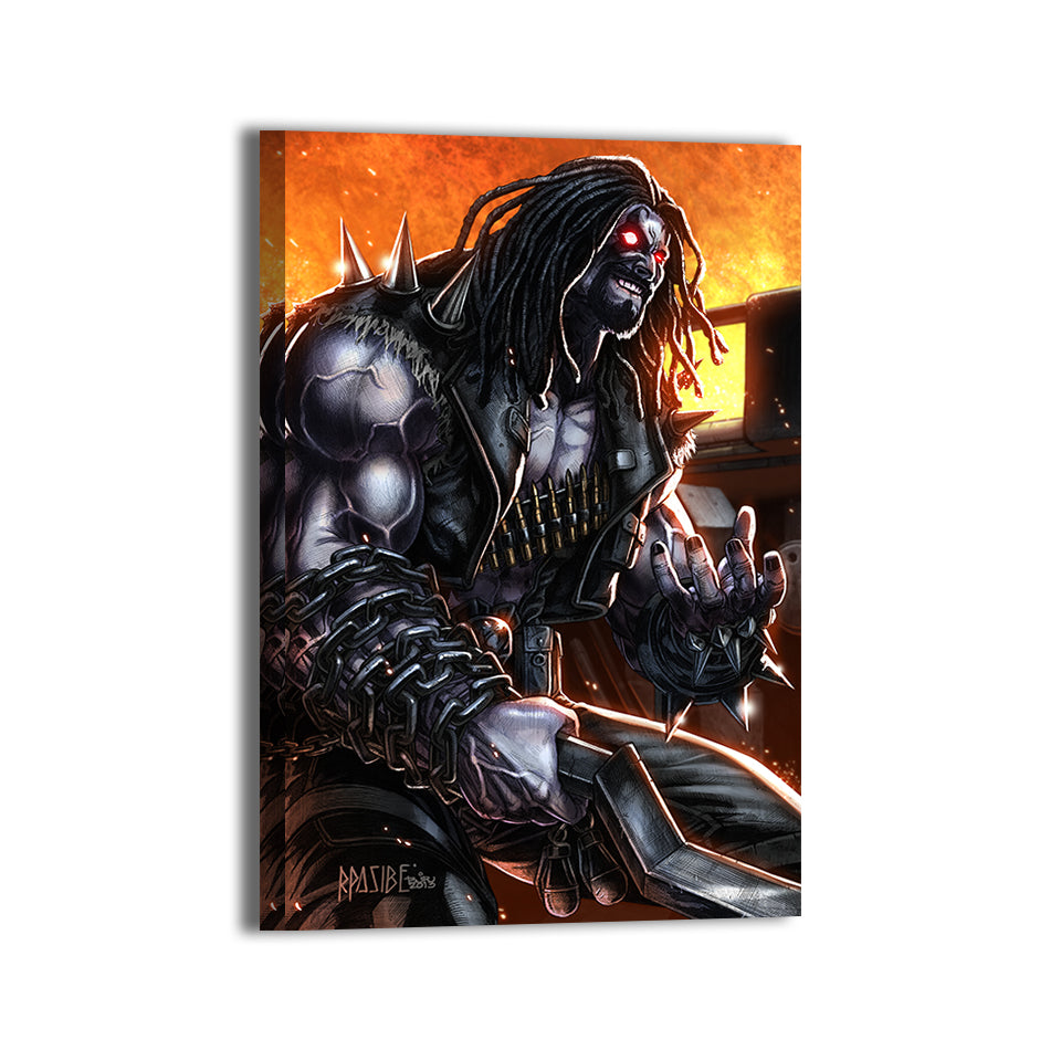 Lobo by Ryan Pasibe (color Brian Valeza); gallery-wrapped canvas, ready to hang.