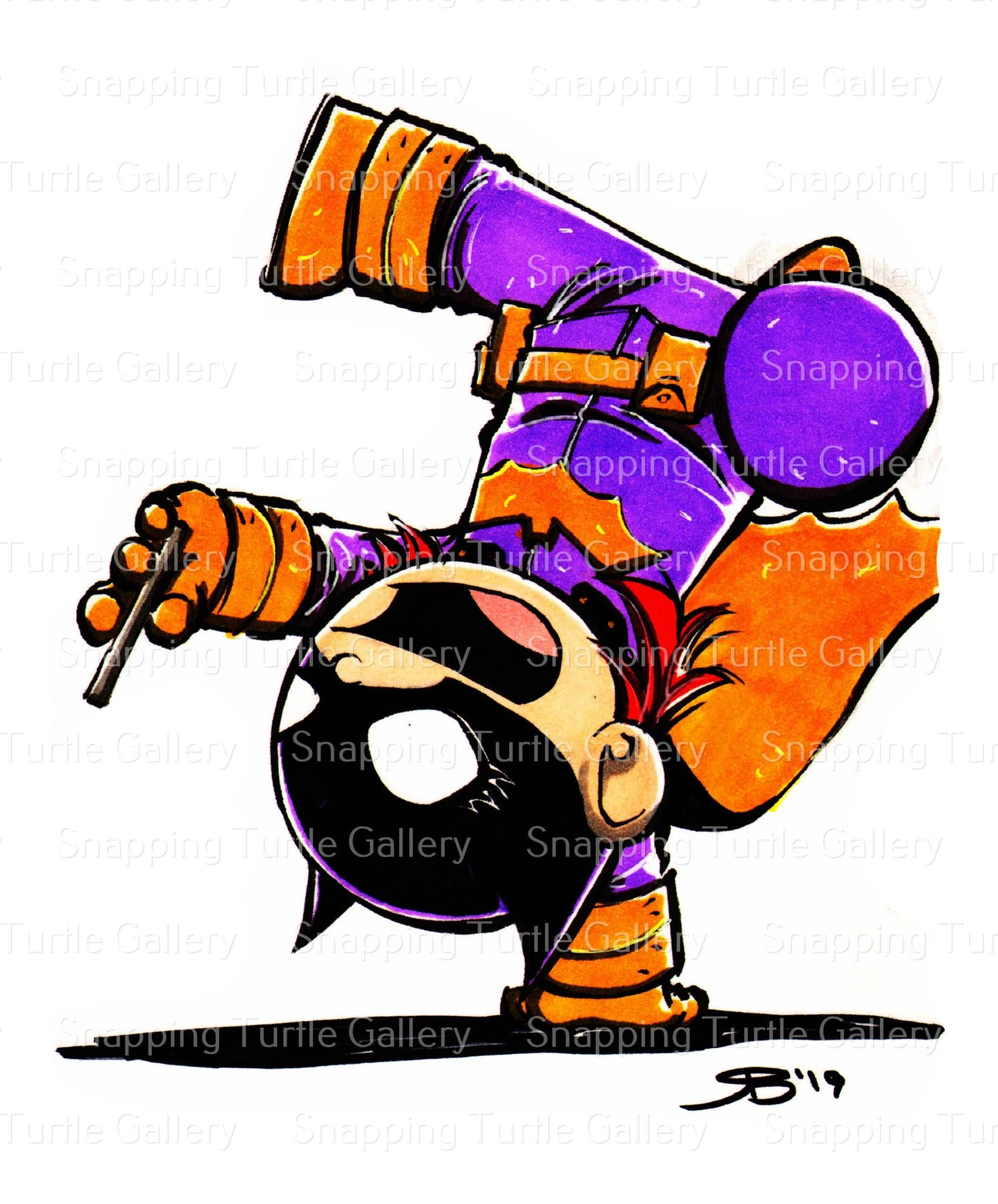 Chibi Batgirl Snapping Turtle Gallery