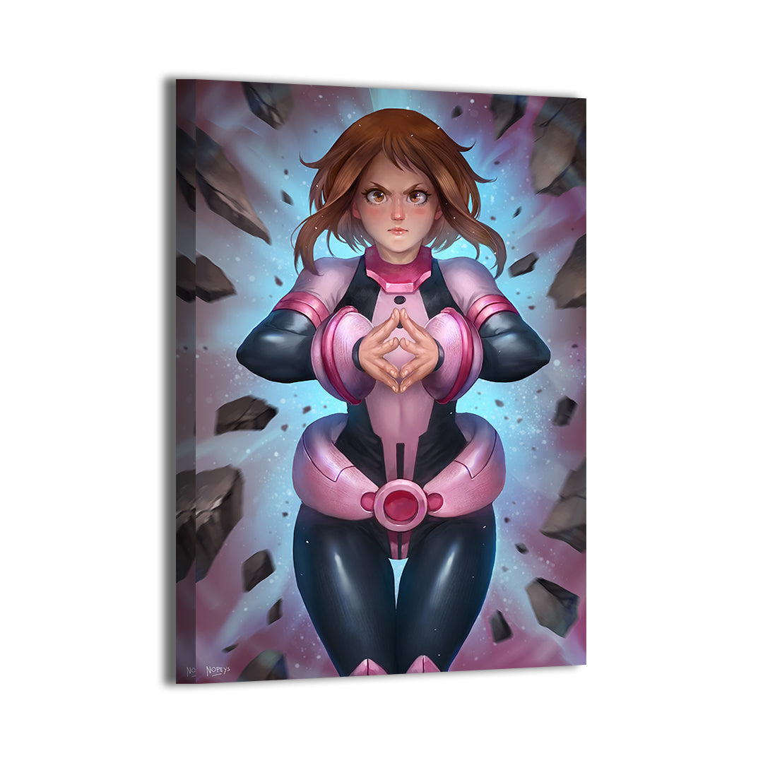 Ochaco Uraraka My Hero Academia 24x36 canvas wall art