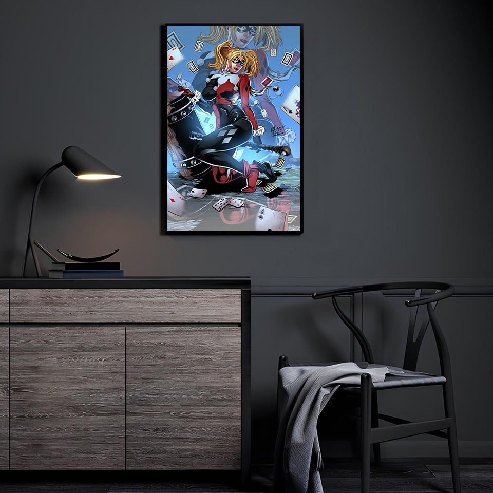 Mallet Mayhem by Vhon Remot displayed in a modern room.