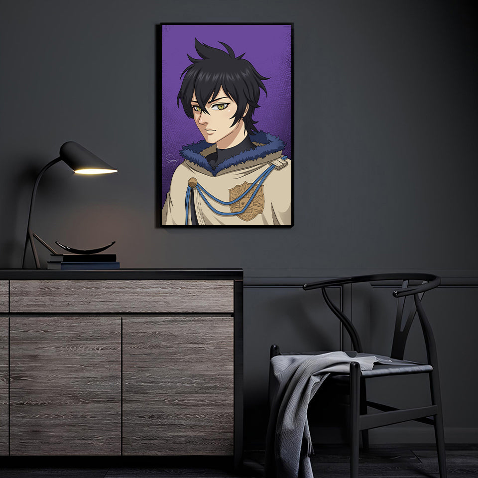Windborne Prodigy Wall Art by Sam Dela Torre displayed in a modern room.