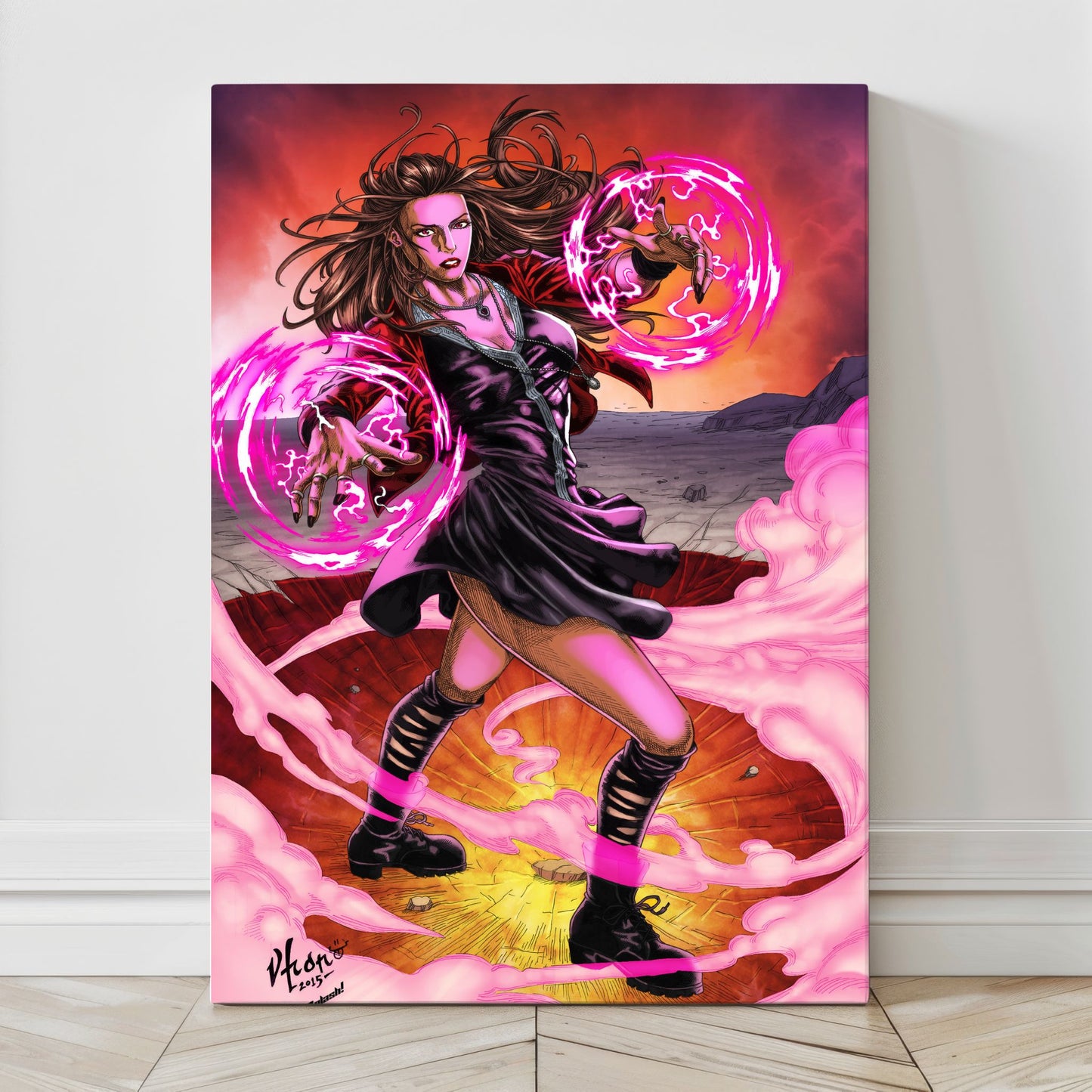 Chaos Bloom Wall Art