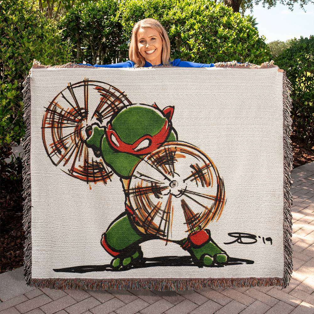 Cowabunga Michelangelo 50x60 Blanket