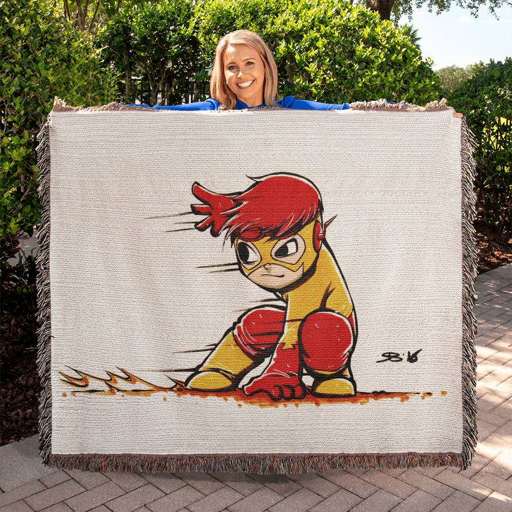 The Quick And The Kid Flash 50X60 Blanket
