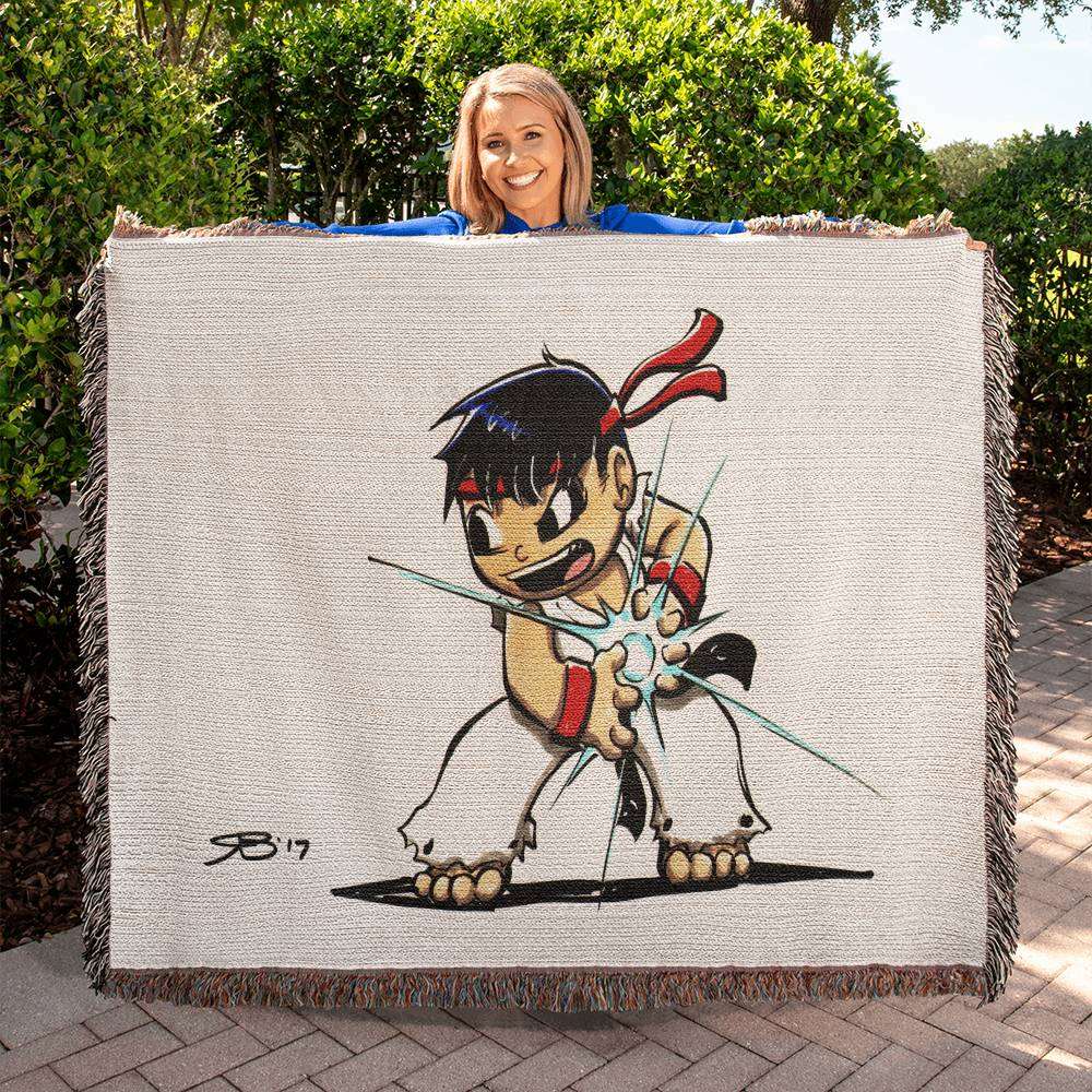Chibi Ryu 50x60 Blanket