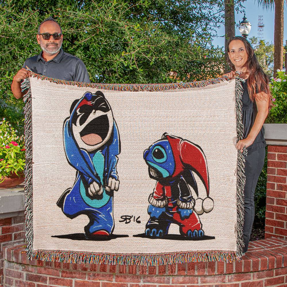 Harley And Stitch 50X60 Blanket