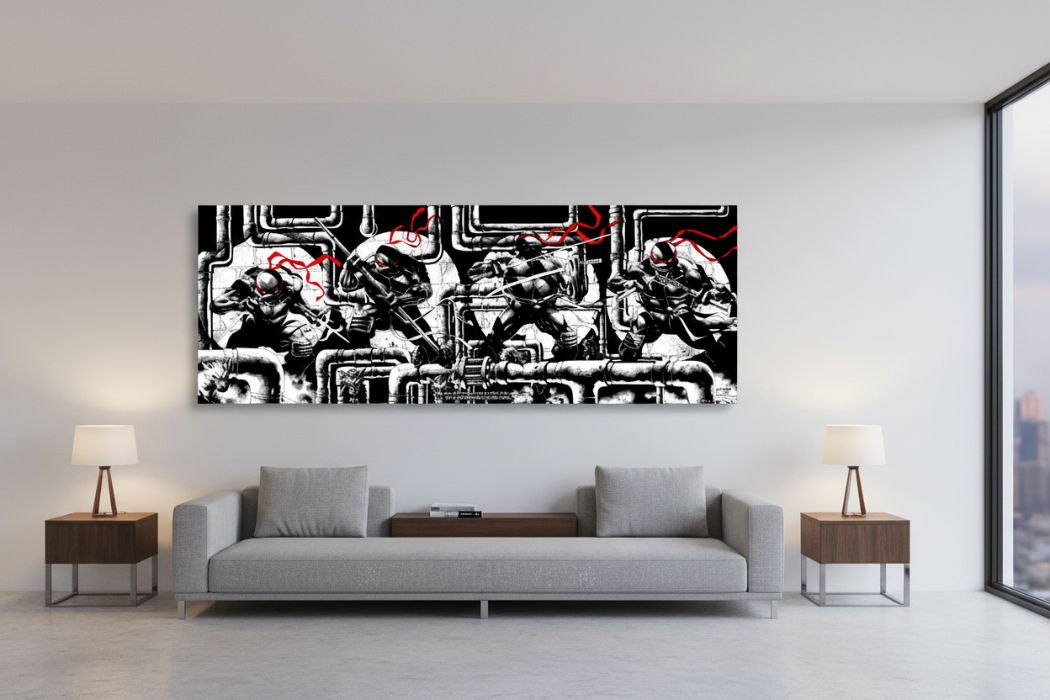 Red Bandana Brotherhood - Room Mockup