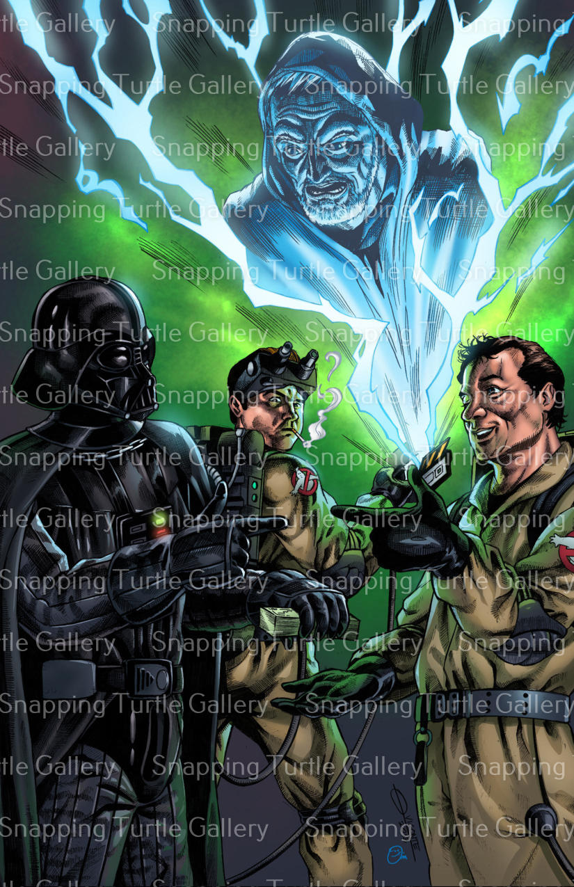 Ghostbusters for hire - Star Wars - Snapping Turtle Gallery