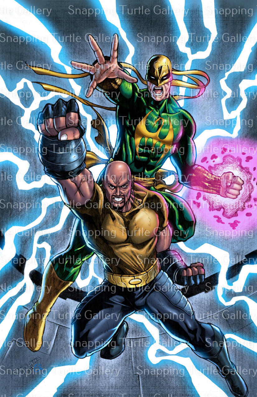 Heroes for Hire - Powerman and Iron Fist - Snapping Turtle Gallery