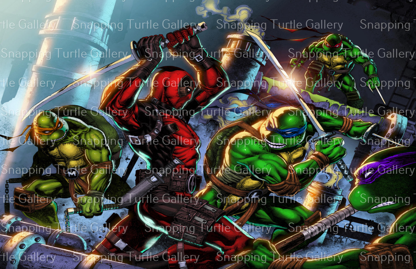 Teenage Mutant Ninja Turtles Vs Deadpool