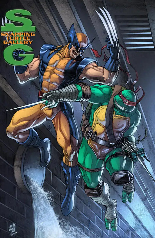 Wolverine Vs Raphael - Snapping Turtle Gallery