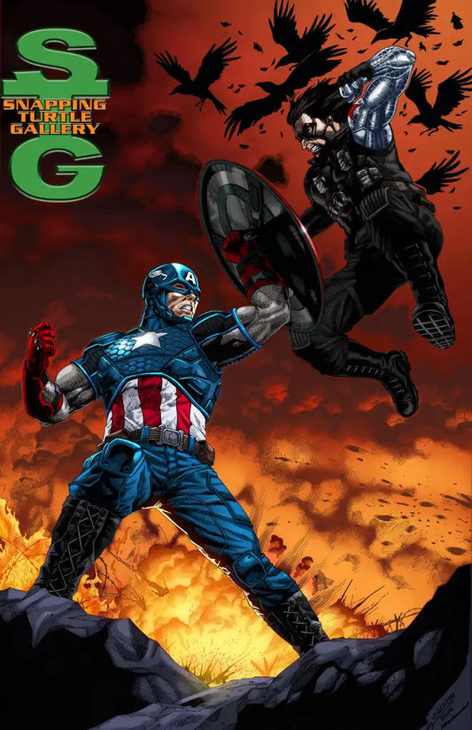 Winter Soldier Vs Captain America - Snapping Turtle Gallery