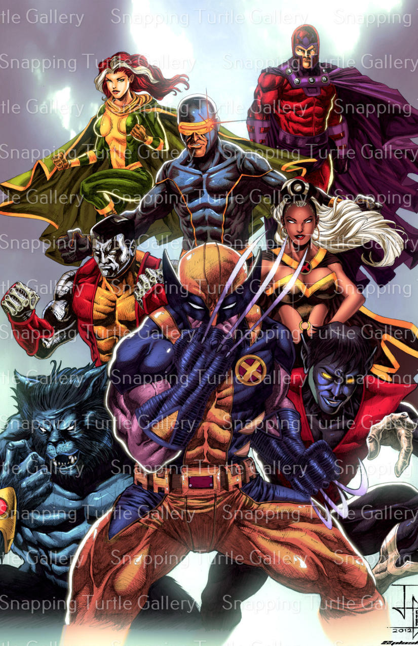 Angle/Detail: Glossy finish of acrylic superhero wall art showing depth and color