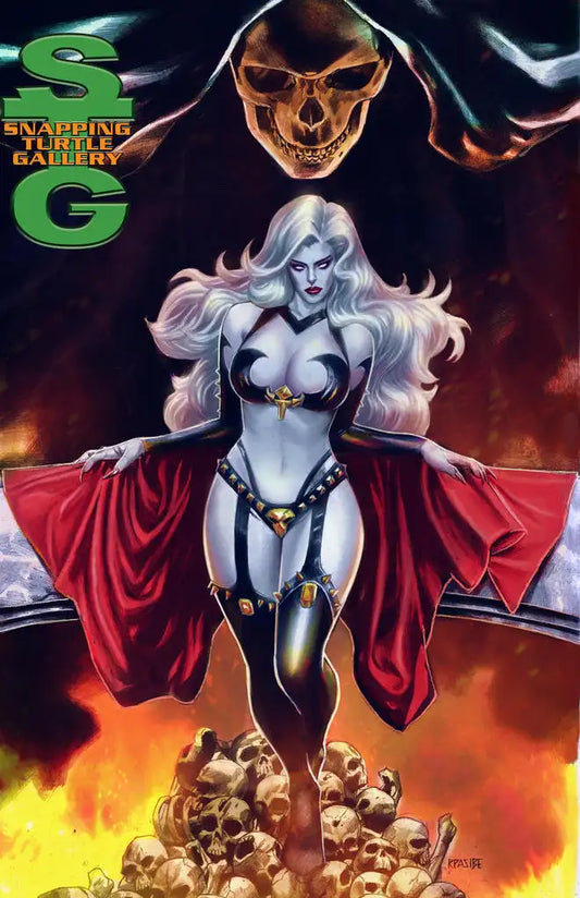 Lady Death go to hell - Snapping Turtle Gallery
