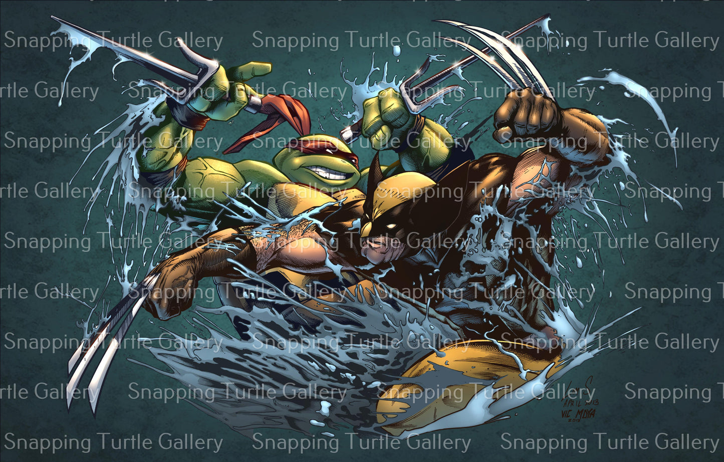 Raphiel vs Wolverine - Snapping Turtle Gallery