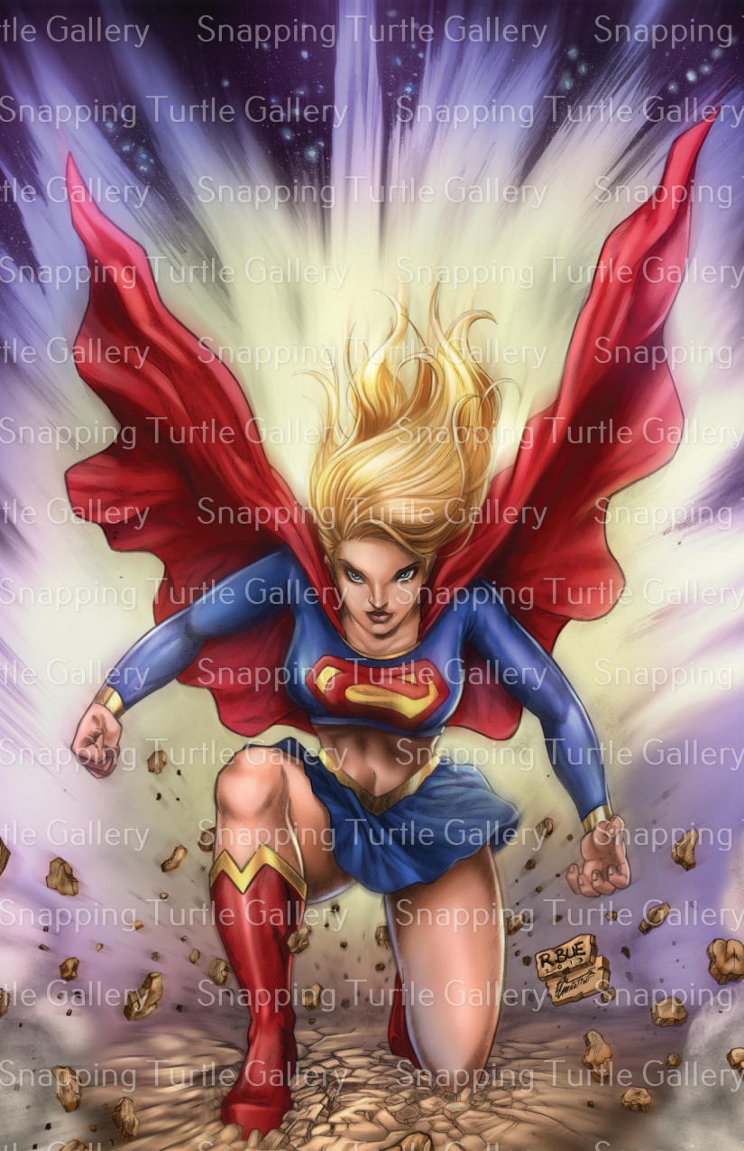 Supergirl Superhero Landing - Snapping Turtle Gallery