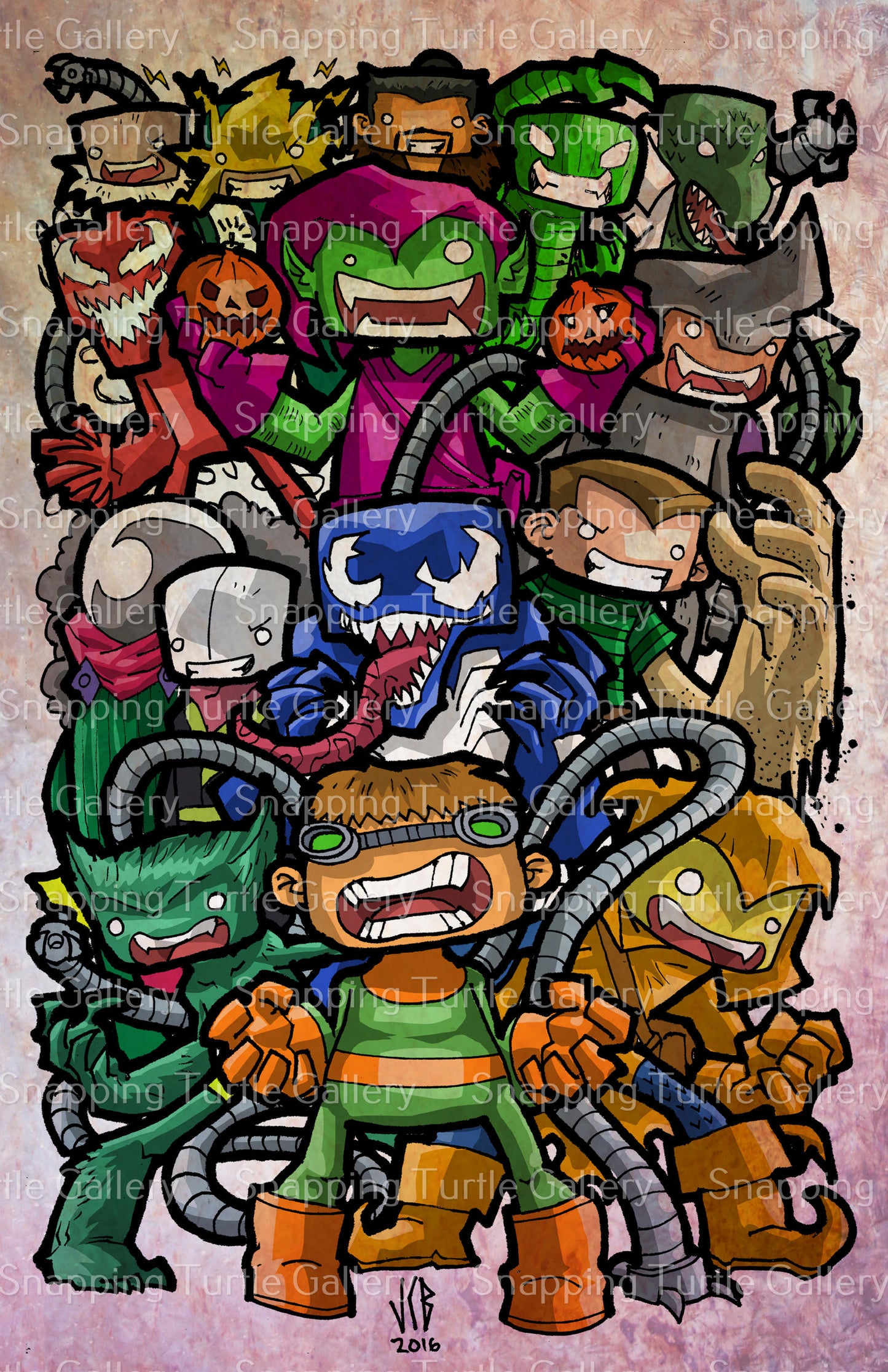 Sinister Villains of Spider-Man Chubbies