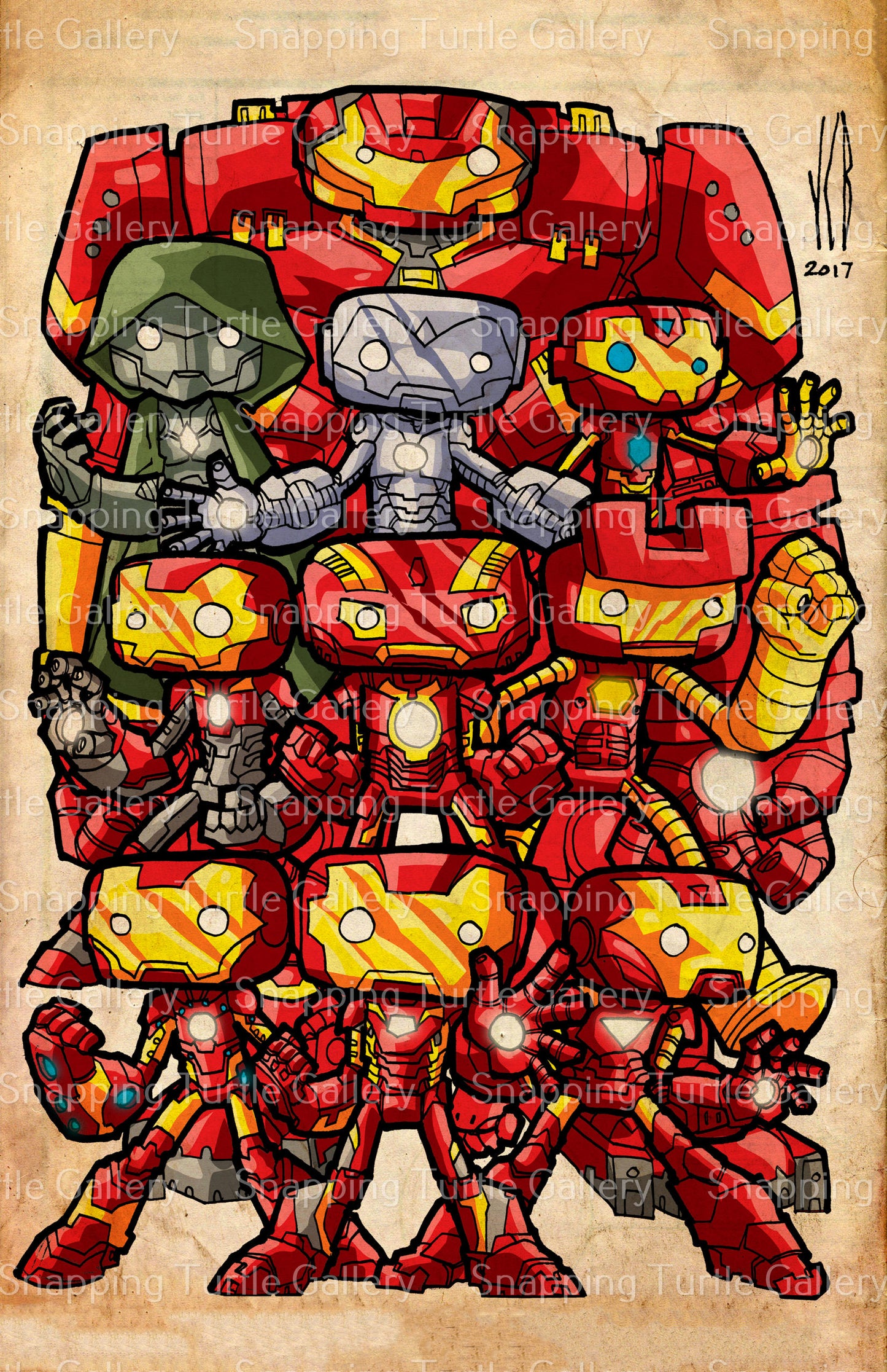 Iron Man and the Iron Men 2.0 Chubbies