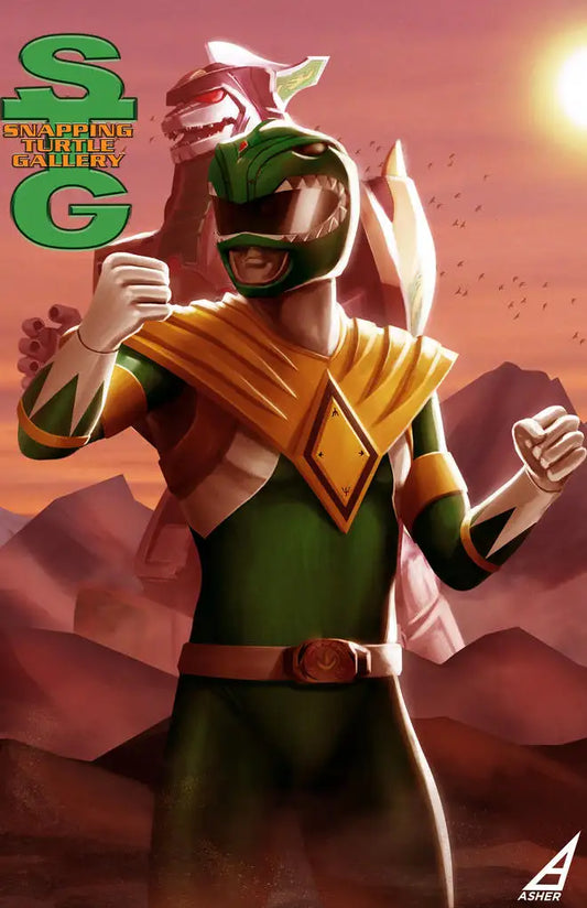 Green Ranger with Dragon Zord - Snapping Turtle Gallery