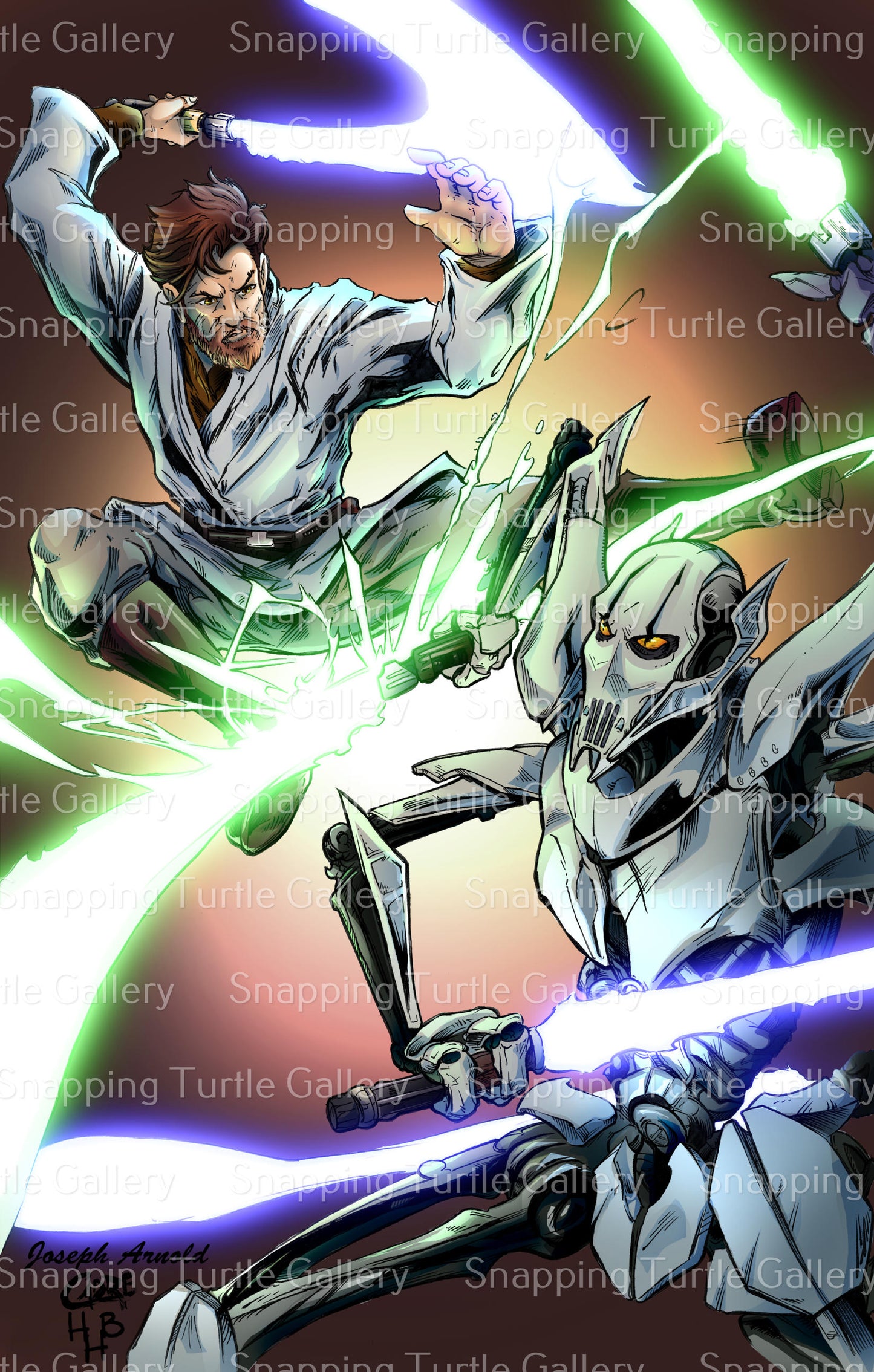 General Grievous Vs Obi Wan Kenobi