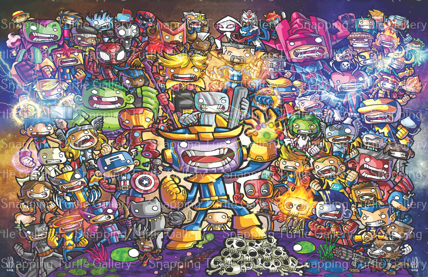 Infinity War Thanos chubbies - Snapping Turtle Gallery